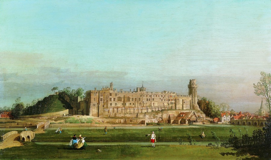 Canaletto’s view of Warwick Castle bequeathed to the MET